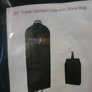 Travel bag with shoe bag